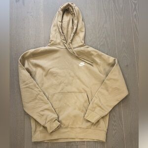 Nike Women's Tan Hoodie Sweater